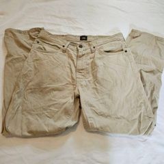 Mens Lee Beige Chino Trousers