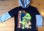 Age 4 Ben 10 Humungosaur Hooded Top