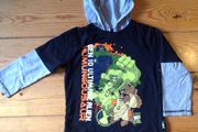 Age 4 Ben 10 Humungosaur Hooded Top