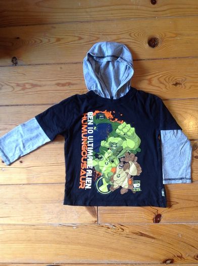 Age 4 Ben 10 Humungosaur Hooded Top