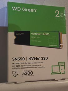 Wd Green Sn350 Nvme Ssd 2tb M.2