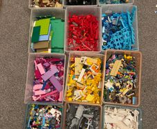 Huge Genuine LEGO Collection 20kg Minifigures Manuals and Storage
