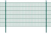 2D Garden Fence Panels & Posts 2008x830 mm 4 m Green