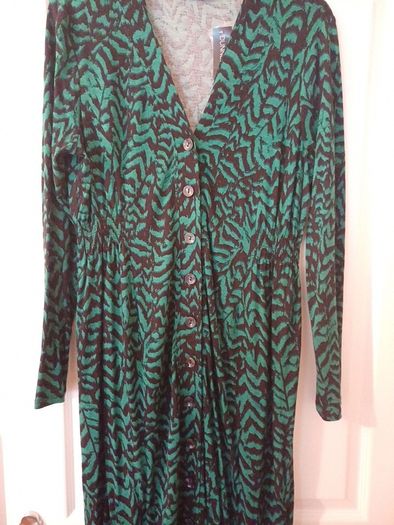 NEW Green & Black Dress