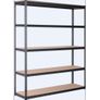 Rivet Industrial Shelving 1830x1500x400 200kg per shelf Image 2