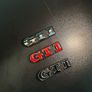 GTI Badge Grill & Boot Badge Set Golf Polo MK2 MK3 MK5 MK6 MK7 Image 4