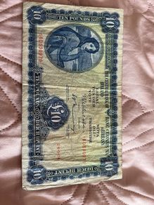 1974 Irish Ten Pound Note  Lady Lavery