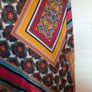 Amazing floral handkerchief hem silk midi dress from Boohoo Image 7