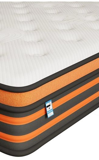 5FT King Mattress,10 Inch 9 Zone Orthopedic Mattresses