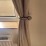 curtains pole and tie backs Image 4