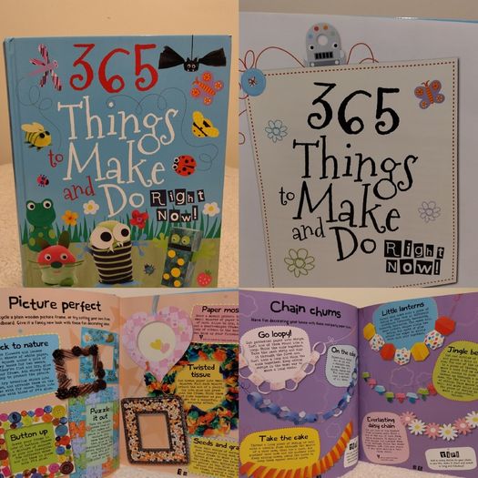 365 Things to Make and Do Right Now, hardback book
