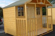 8ft x 8ft Summer House Garden Shed