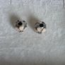 Pandora cherry blossom clips charm, featuring smooth cream enamel petals and a sterling silver beaded center very good condition Image 4