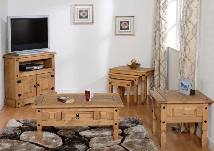 Coffee Table Rustic Pine For Sale
