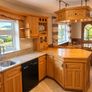 Solid Oak and Mahogany Kitchen, Doors, Units etc Image 3