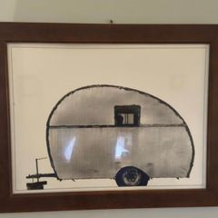 framed caravan