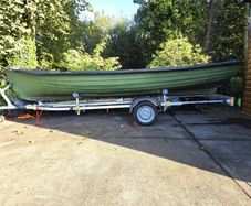 19ft Lake boat, 1800 trailer, PLUS Honda 8HP