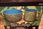 Rick and Morty  Breakfast set