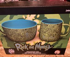 Rick and Morty  Breakfast set