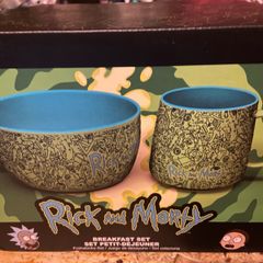 Rick and Morty  Breakfast set