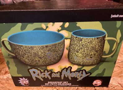 Rick and Morty  Breakfast set