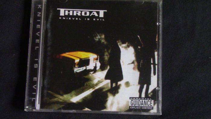 Throat - Knievel Is Evil CD