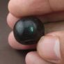 Vintage Natural Pattern Suliemani Tire Shape Agate Bead Amulet Image 9