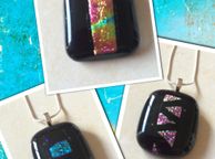main image for ad Handmade Dichroic Glass Pendants - FREE DELIVERY