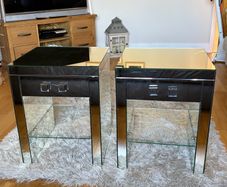 Mirrored Bedside Tables (Next)