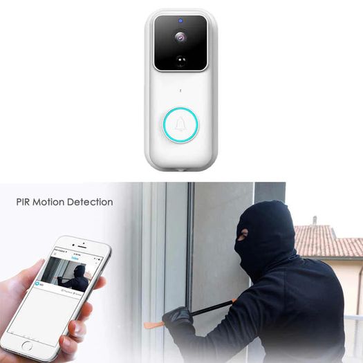 New Smart HD Video WiFi Intercom PIR Motion Sensor Door Bell Camera