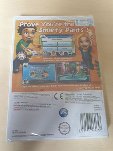 Nintendo Wii Smarty Pants BRAND NEW SEALED