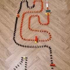 Wooden Domino Set