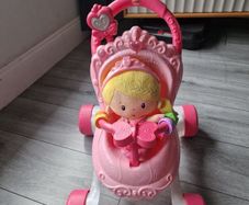 fisherprice princess baby walker
