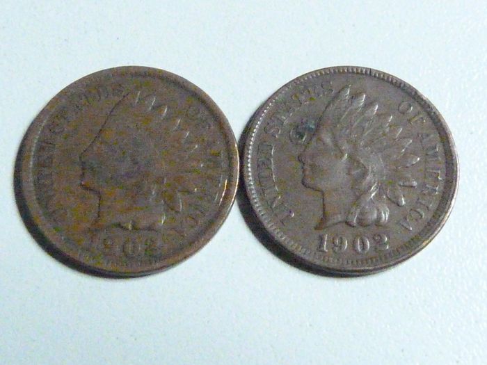 1902 USA cents