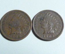 1902 USA cents