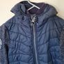 superdry  superstorm jacket Size small ptp 19" Hooded Navy in excellent condition Image 3