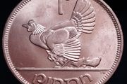 #895 - Ireland - 1968 - One Penny - KM.11 - UNC