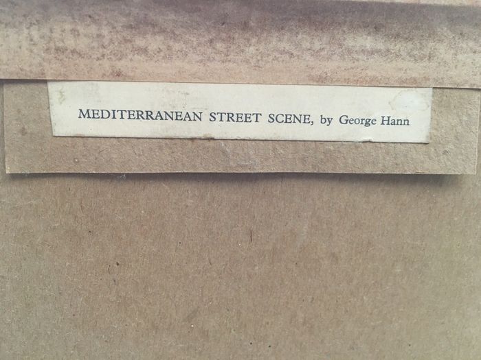 George Hann painting