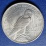 Unc United States 1924 Silver 1 Dollar "Peace Dollar" coin Image 3