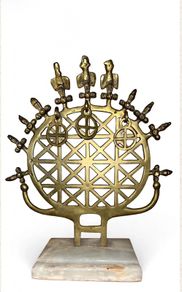 Antique Hittite sun disk