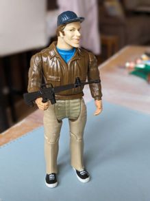 Galoob 1983 A-team Murdoch figure with M16 rifle