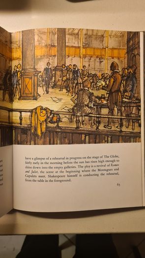 Shakespear's Theatre By C Walter HODGES.VINTAGE FIRST EDITION. Large Volume Book With Dustjacket In Very Good Condition.