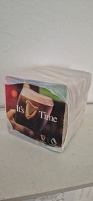 guinness tap + pack of beer mats