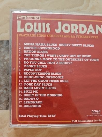 Louis Jordan CD - The Best Of
