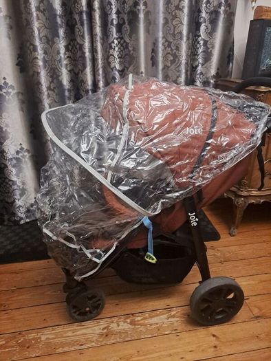 joie pram and foot muff
