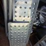 Powerfix aluminium ladder with platform plates Image 5
