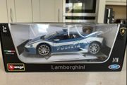 Lamborghini Huracan LP 610-4 Polizia 1/18 Burago Rare