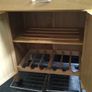 Solid Wood Butcher Block Kitchen Cabinet on casters Image 2