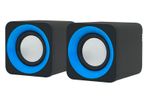 New PC Computer Portable Multimedia 2.0 Audio Speakers Jack 3.5mm USB #1197