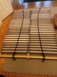 Double bed IKEA latts